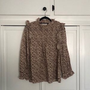 DOEN Women’s Floral Top, Size L 💕